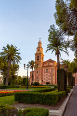 Fototapeta na wymiar Santuario de la Virgen de la Cabeza en Motril, Granada, España