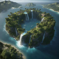 beautiful island