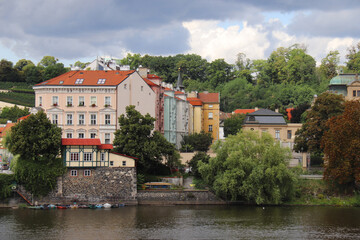 Fototapeta premium PANORAMA OF THE CITY OF PRAGUE IN THE CZECH REPUBLIC