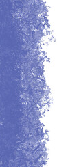 Blue Floral Plants Texture Overlay