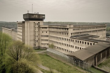 A prison in Germany known as Stasi-Gefängnis Hohenschönhausen. Generative AI