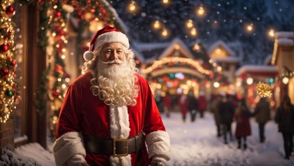 Santa's Enchanted Journey: A Magical Christmas Village