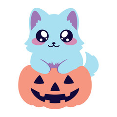 halloween pet cartoon pumpkin