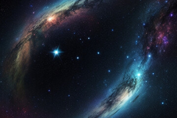Fototapeta na wymiar Deep space nebulae 