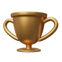 gold trophy cup sport equipment