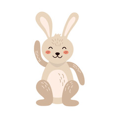 cute rabbit illustration