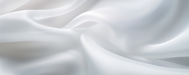 Obraz premium Closeup of crisp and tightlywoven organza, creating a stiff and structured texture with a glossy finish.