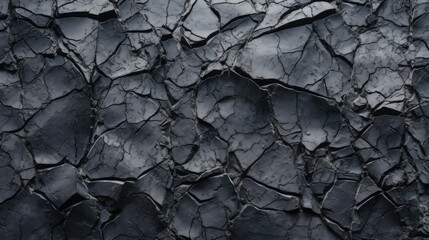 Closeup of Crackled Volcanic Andesite The surface of this andesite is covered in a complex network of s and cracks, resembling cracked skin and giving it a unique texture.