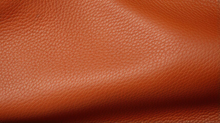Texture of supple saddle leather This closeup image highlights the soft and pliable nature of saddle leather. The leather has a smooth surface with a slight shine, making it comfortable