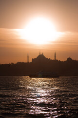 Naklejka premium sunset