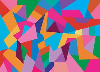 colorful abstract art for decoration