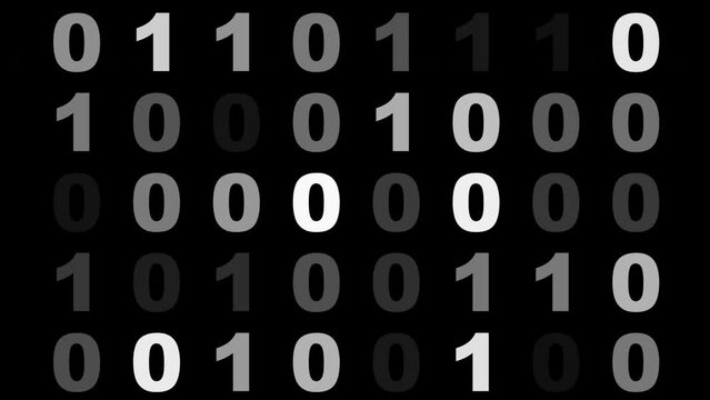 Binary digits and binary systems, cyber world