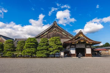Deurstickers Main hall of Ninomaru Palace at Nijo Castle located in Kyoto, Japan © Richie Chan