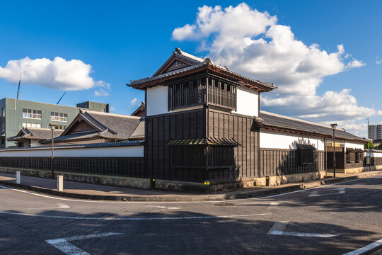 Matsue History Museum and Horan enya Memorial Hall in Matsue, Japan