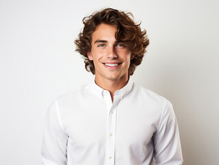 Caucasian young male white confidence attractive portrait handsome men adult person fashion