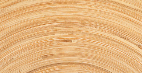 The abstract circular wooden bamboo texture background.