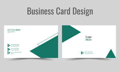 Modern Business card design template.