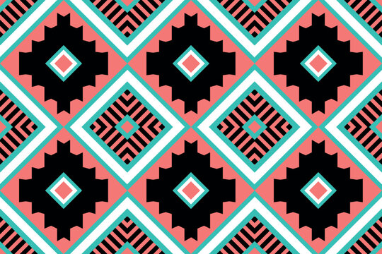 Native American ethnic pattern for design