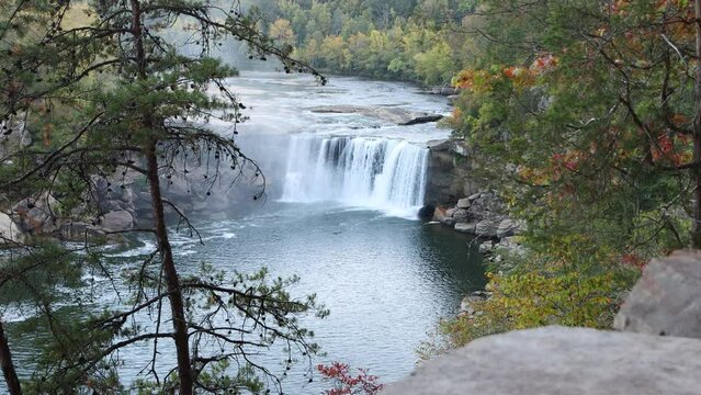 Cumberland Falls in Kentucky Appalachia