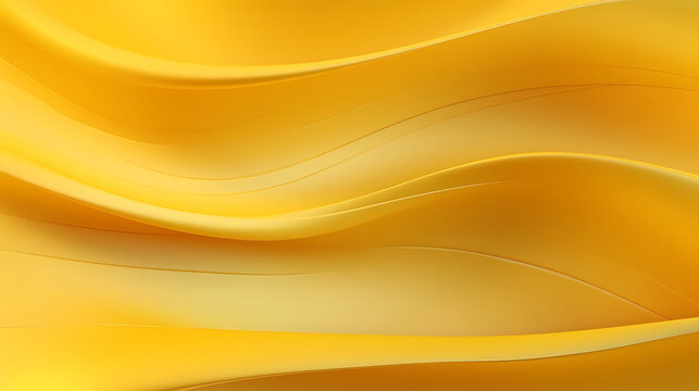 Abstract background in golden yellow color. High quality image for wallpaper and stretch ceiling decoration. 