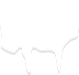 The illustration snow ice drops