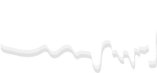 The illustration snow ice drops