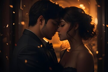 Love's Cinematic Embrace A Timeless Romance - Generative AI Edition




