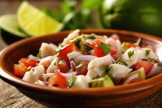 Ceviche - ai generated