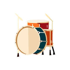 Drum Set PNG,3d Red snare drum and sticks stock illustration