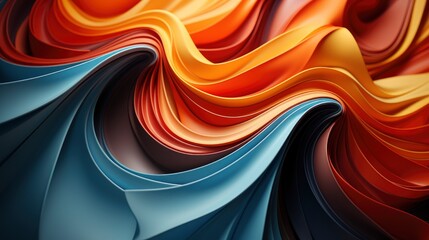 Abstract background in 3d paper style, Background Wallpaper, Desktop Wallpaper