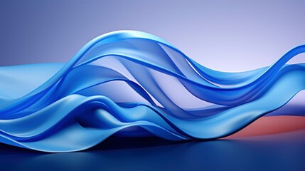 Blue background with abstract curves , HD, Background Wallpaper, Desktop Wallpaper