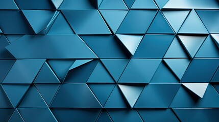 Blue background with geometric shapes , HD, Background Wallpaper, Desktop Wallpaper