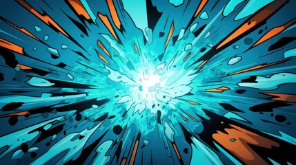Blue speed comic style background , HD, Background Wallpaper, Desktop Wallpaper