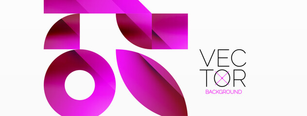 Circles and diverse shapes converge, fashioning contemporary backdrop igniting creativity. Design for digital designs, presentations, website banners, social media posts