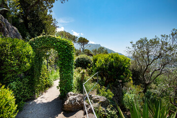 La Mortella Garden in Isola d'Ischia - Italy - obrazy, fototapety, plakaty
