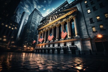 Obraz premium Banking Default and Bank Crisis or as Banks bankruptcy due debt with Generative AI.