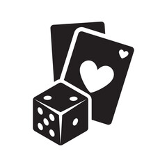 gambling Icon Vector Design Symbol illustration