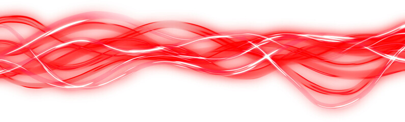 futuristic abstract red neon lines
