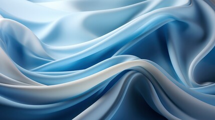 Obraz premium blue abstract background with wavy forms , HD, Background Wallpaper, Desktop Wallpaper