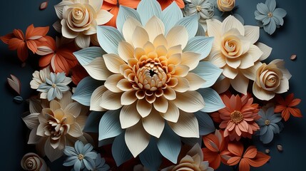 Botanical symmetry Flower symmetry Natural balance, HD, Background Wallpaper, Desktop Wallpaper