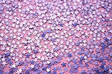 Abstract background with many stars.