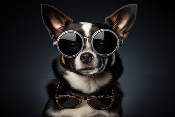 dog wear sunglasses