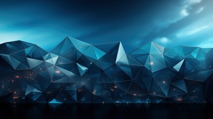 Dark Blue Polygonal Background ,Desktop Wallpaper Backgrounds, Background Hd For Designer