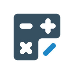 Fototapeta premium Calculator icon vector illustration