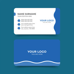 Modern medical healthcare visiting card design	
