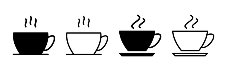 Cup coffee icon vector. coffee cup icon. mug