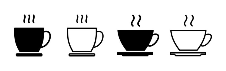 Cup coffee icon vector. coffee cup icon. mug