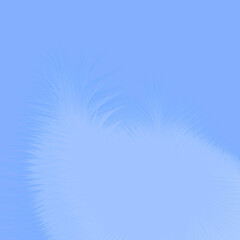 Blue abstract background with subtle elements.