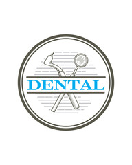 dental logo , dentist logo vector , clinic dental logo