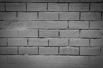 Gray brick wall texture background